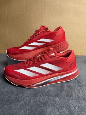 adidas Adizero SL2 NC State Wolfpack Running Shoes Red size 12